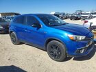 2019 Mitsubishi Outlander Sport Es Синий vin: JA4AP3AU4KU030305