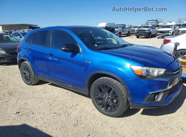 JA4AP3AU4KU030305 2019 MITSUBISHI OUTLANDER Синий Вид спереди