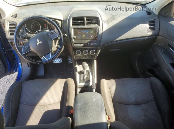 JA4AP3AU4KU030305 2019 MITSUBISHI OUTLANDER Синий Вид щитка приборов