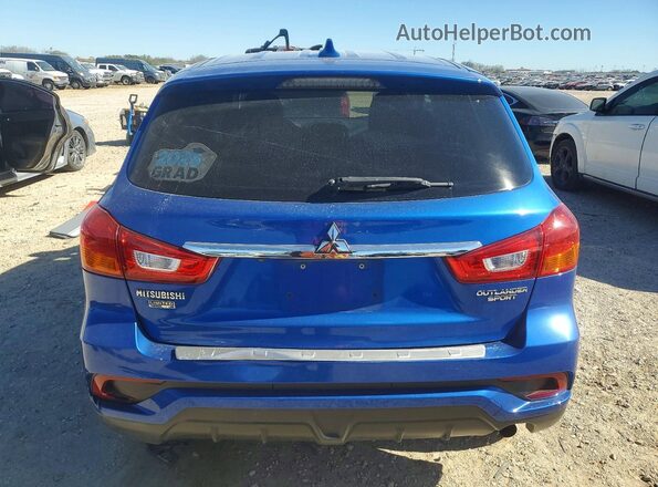 JA4AP3AU4KU030305 2019 MITSUBISHI OUTLANDER Синий Вид салона спереди