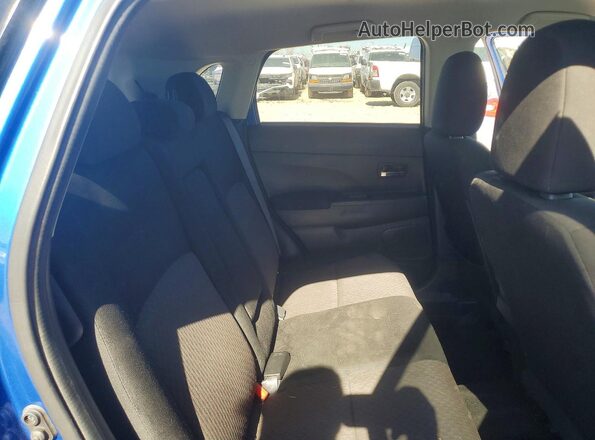 JA4AP3AU4KU030305 2019 MITSUBISHI OUTLANDER Синий Вид задней части салона