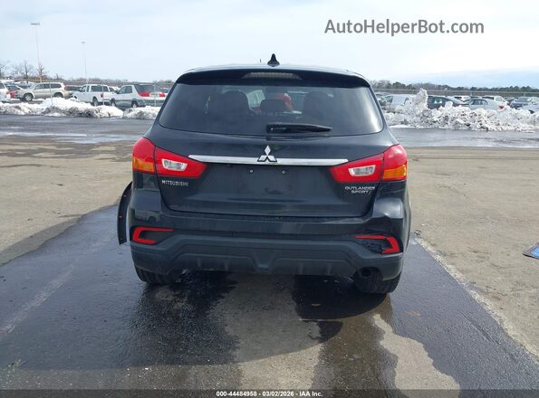 JA4AP3AU7JU017515 2018 MITSUBISHI OUTLANDER SPORT Черный 