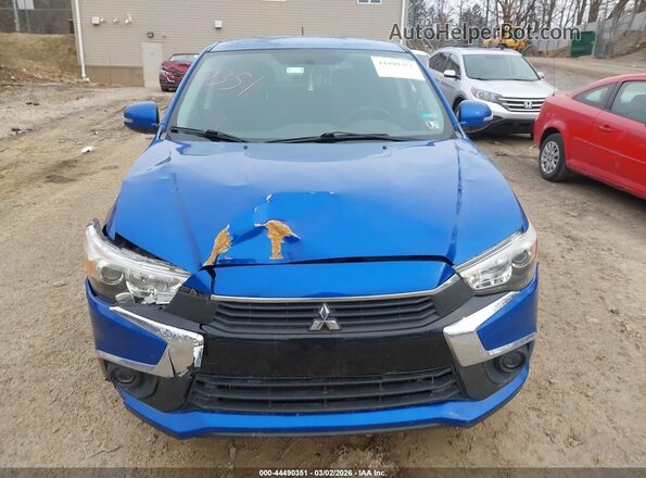 JA4AP3AU9GZ025708 2016 MITSUBISHI OUTLANDER SPORT Blue Widok zestawu wskaźników