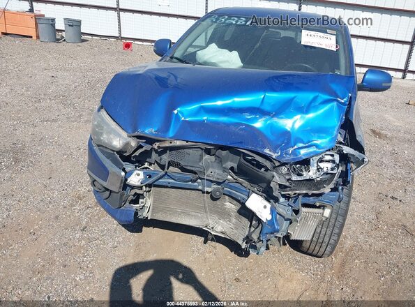 JA4AP3AUXHZ045600 2017 MITSUBISHI OUTLANDER SPORT Синий Вид спереди