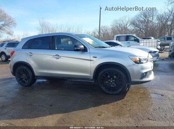JA4AP3AUXKU009538 2019 MITSUBISHI OUTLANDER SPORT Серебряный 