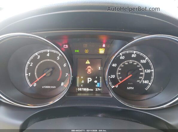JA4AP3AUXKU009538 2019 MITSUBISHI OUTLANDER SPORT Серебряный Вид щитка приборов