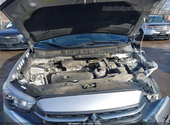 JA4AP3AUXKU009538 2019 MITSUBISHI OUTLANDER SPORT Серебряный 