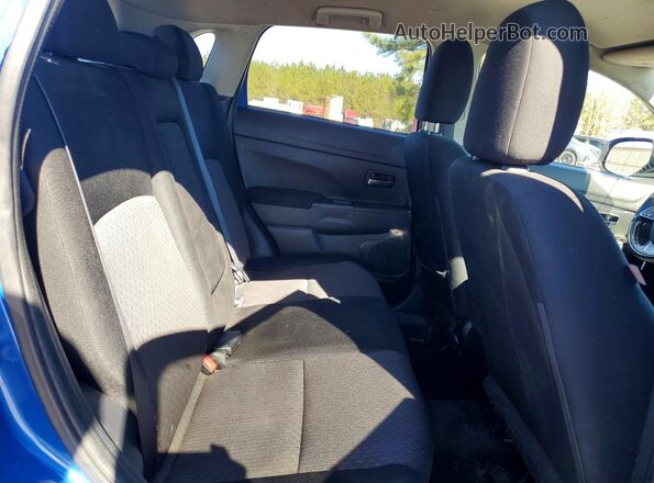 JA4AP3AUXKU009801 2019 MITSUBISHI OUTLANDER Синий Вид задней части салона