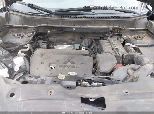 JA4AP3AW5JZ011443 2018 MITSUBISHI OUTLANDER SPORT Черный Вид сзади