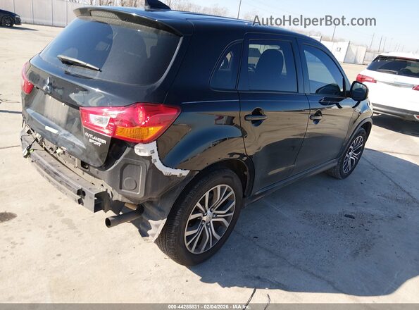 JA4AP3AW8HZ069945 2017 MITSUBISHI OUTLANDER SPORT Black Trasero derecho