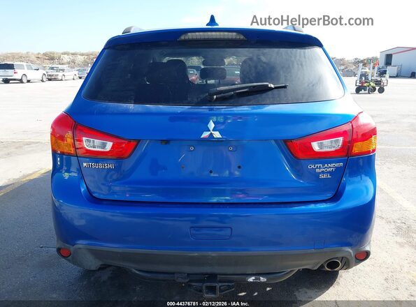JA4AP4AW5HZ018439 2017 MITSUBISHI OUTLANDER SPORT Синий 