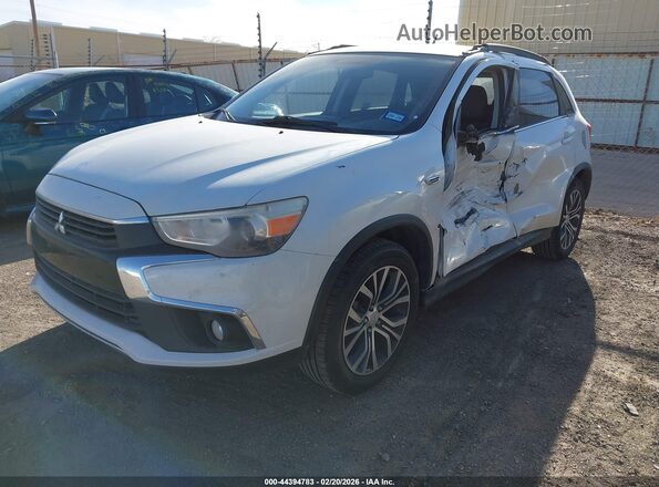 JA4AP4AWXHZ025497 2017 MITSUBISHI OUTLANDER SPORT Белый Передняя левая четверть