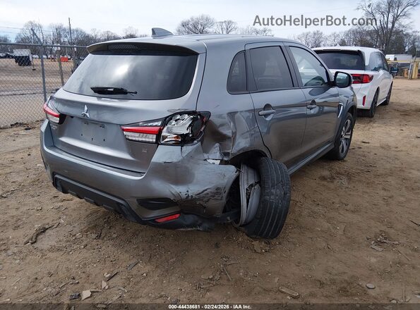 JA4APVAU3MU018273 2021 MITSUBISHI OUTLANDER SPORT Серый Задняя правая четверть