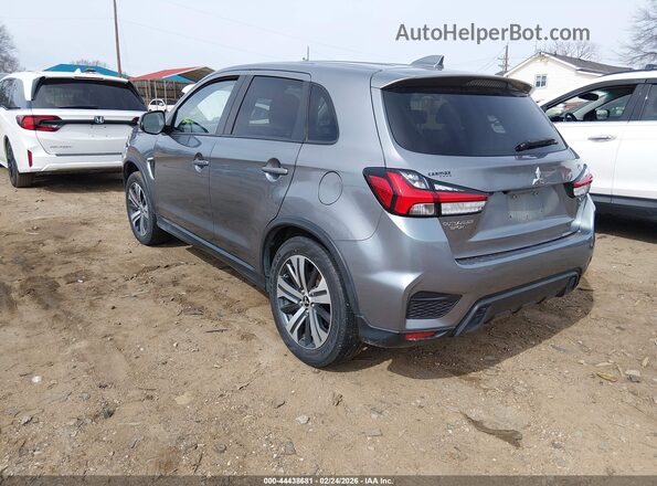JA4APVAU3MU018273 2021 MITSUBISHI OUTLANDER SPORT Серый Задняя левая четверть