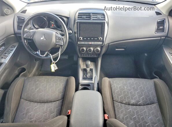 JA4APVAU6MU013942 2021 MITSUBISHI OUTLANDER Blue Vista del salpicadero