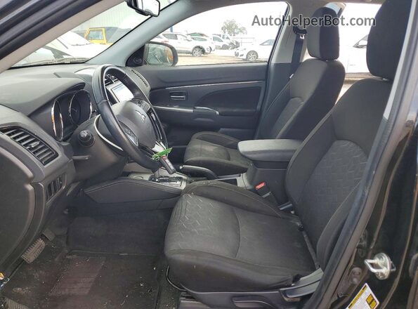JA4APVAU7MU015912 2021 MITSUBISHI OUTLANDER Черный Вид салона спереди