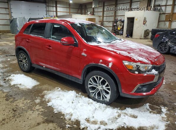 JA4AR3AU2GZ042375 2016 MITSUBISHI OUTLANDER Красный Передняя правая четверть