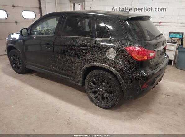 JA4AR3AU7KU032124 2019 MITSUBISHI OUTLANDER SPORT Черный Задняя левая четверть
