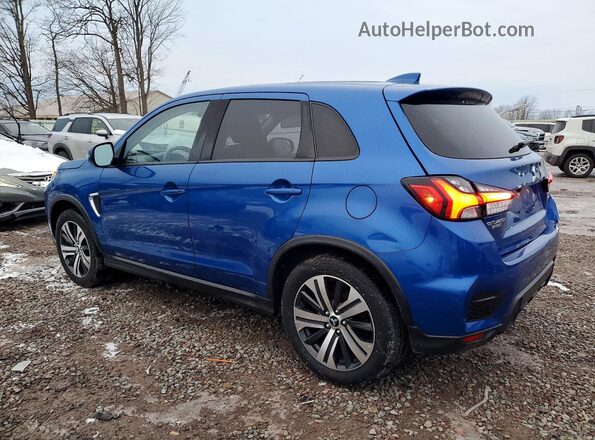 JA4AR3AU8LU024115 2020 MITSUBISHI OUTLANDER Blue Задня ліва чверть