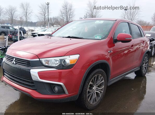 JA4AR3AW3GZ042614 2016 MITSUBISHI OUTLANDER SPORT Красный Передняя левая четверть