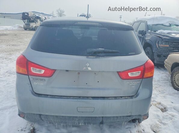 JA4AR3AW6GZ052229 2016 MITSUBISHI OUTLANDER Серый Вид сзади