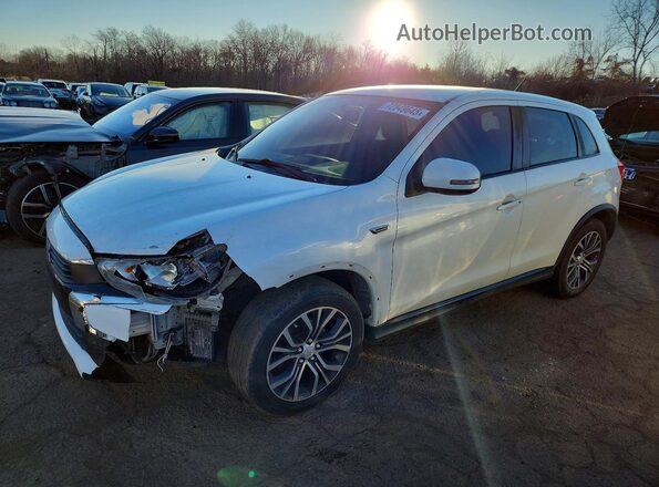 JA4AR3AW7GZ057178 2016 MITSUBISHI OUTLANDER Белый Передняя левая четверть