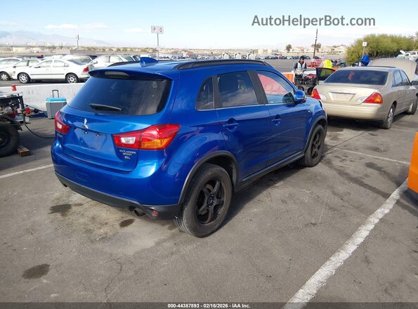 JA4AR4AW0HZ055859 2017 MITSUBISHI OUTLANDER SPORT Blue Rear right