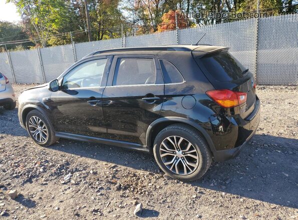 JA4AR4AW7GZ034165 2016 MITSUBISHI OUTLANDER Black Trasero izquierdo
