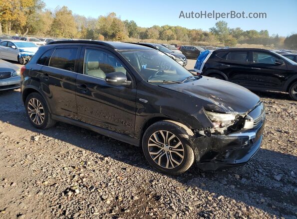 JA4AR4AW7GZ034165 2016 MITSUBISHI OUTLANDER Black Delantero derecho