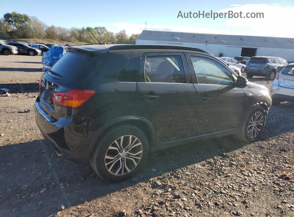 JA4AR4AW7GZ034165 2016 MITSUBISHI OUTLANDER Black Trasero derecho