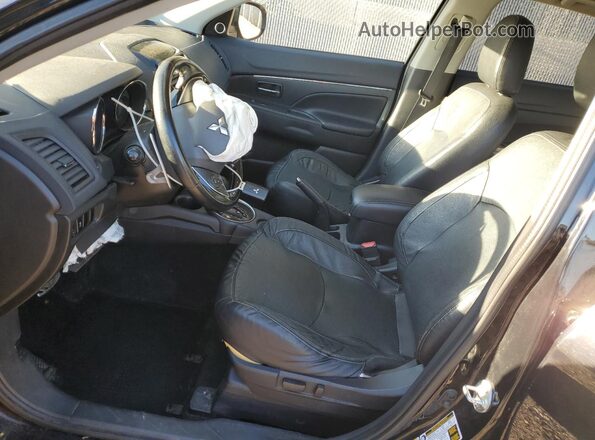 JA4AR4AW7GZ034165 2016 MITSUBISHI OUTLANDER Black Vista interior delantera