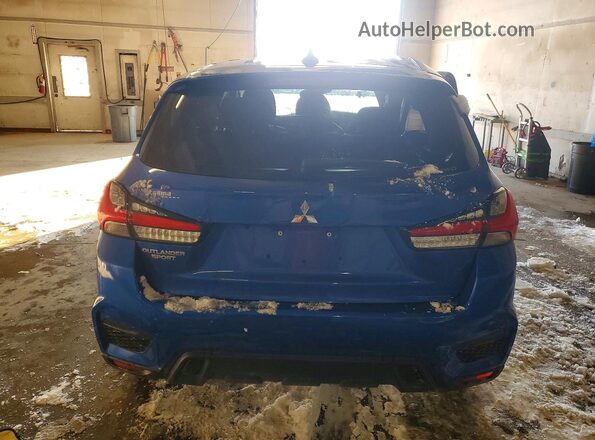 JA4ARUAU0MU016789 2021 MITSUBISHI OUTLANDER Синий Вид сзади
