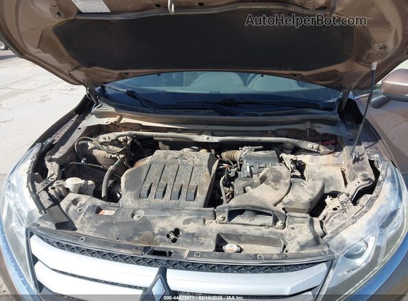 JA4AS3AA3LZ037495 2020 MITSUBISHI ECLIPSE CROSS Коричневый Вид сзади