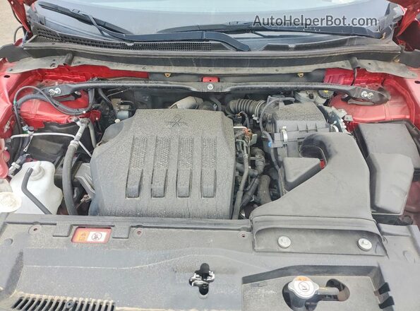 JA4ASVAA8NZ028824 2022 MITSUBISHI ECLIPSE Red Widok komory silnika
