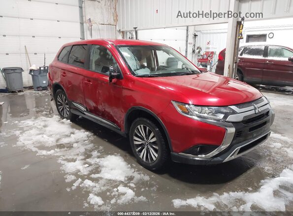 JA4AZ3A38KZ050609 2019 MITSUBISHI OUTLANDER Красный Передняя правая четверть