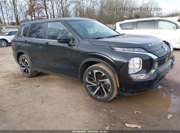 JA4J3UA8XPZ046152 2023 MITSUBISHI OUTLANDER Черный Передняя правая четверть