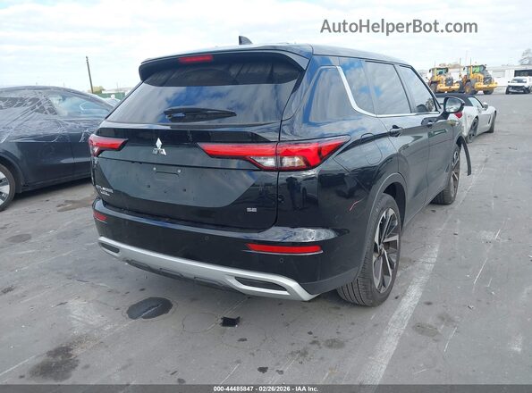 JA4J3VA82RZ006589 2024 MITSUBISHI OUTLANDER Black უკანა მარჯვენა