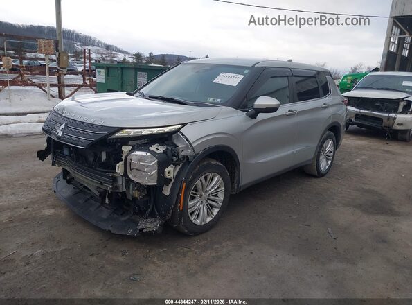 JA4J4TA89NZ018170 2022 MITSUBISHI OUTLANDER Серебряный Передняя левая четверть