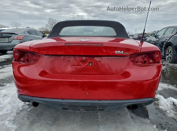 JC1NFAEK4H0127380 2017 FIAT 124 Красный Вид сзади