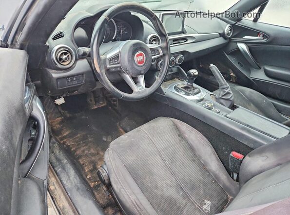 JC1NFAEK4H0128612 2017 FIAT 124 Charcoal Widok deski rozdzielczej