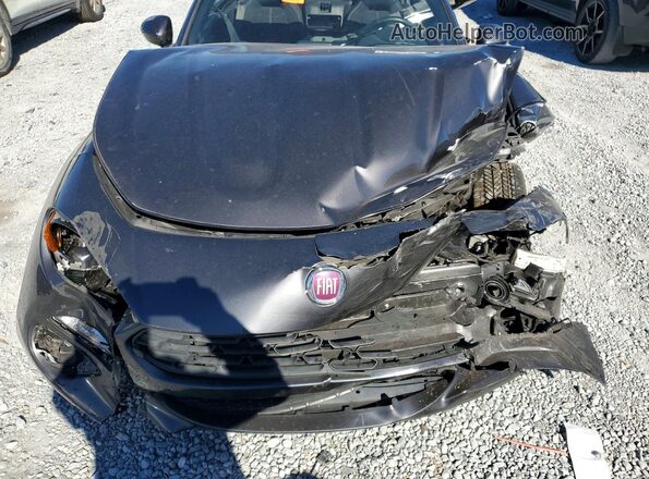JC1NFAEK6J0137396 2018 FIAT 124 Угольный Вид задней части салона