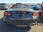 2017 Fiat 124 Spider Classica Черный vin: JC1NFAEKXH0109224