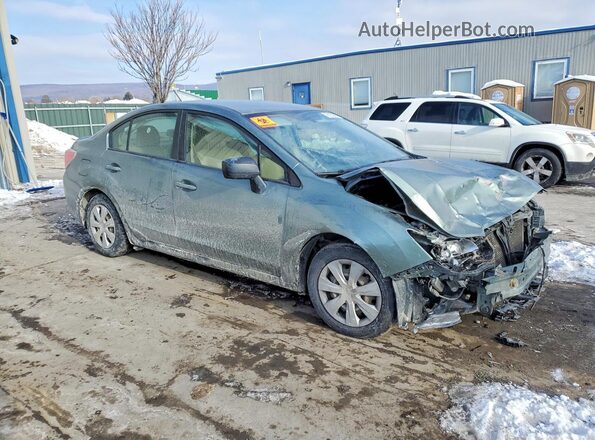 JF1GJAA65GH017060 2016 SUBARU IMPREZA Зеленый Передняя правая четверть