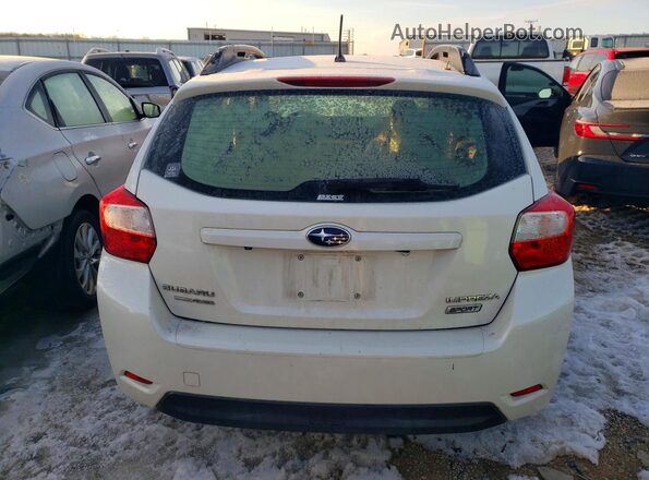 JF1GPAP61GH287649 2016 SUBARU IMPREZA Белый Вид сзади