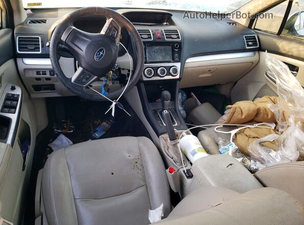 JF1GPAP61GH287649 2016 SUBARU IMPREZA Белый Вид панели приборов