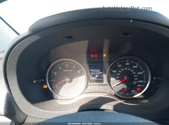 JF1GPAP68G9349445 2016 SUBARU IMPREZA Серый Вид задних сидений