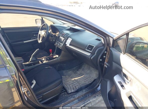 JF1GPAP68G9349445 2016 SUBARU IMPREZA Серый Вид салона спереди