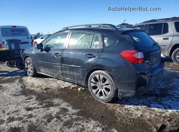 JF1GPAP6XG8201383 2016 SUBARU IMPREZA Черный Задняя левая четверть