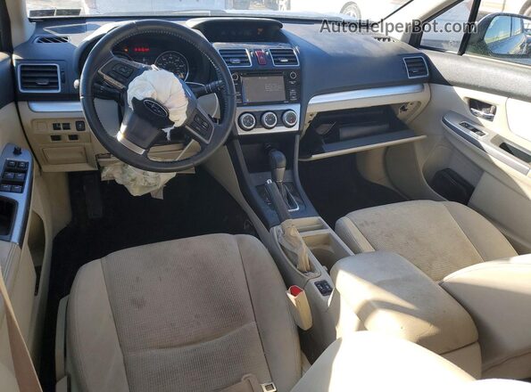 JF1GPAP6XG8201383 2016 SUBARU IMPREZA Черный Вид панели приборов