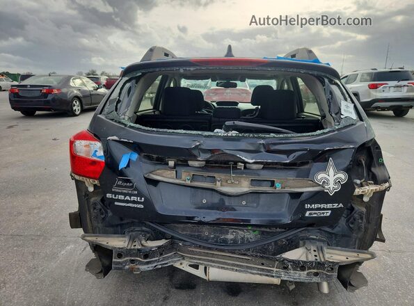 JF1GPAS60G8258392 2016 SUBARU IMPREZA Black Vista trasera